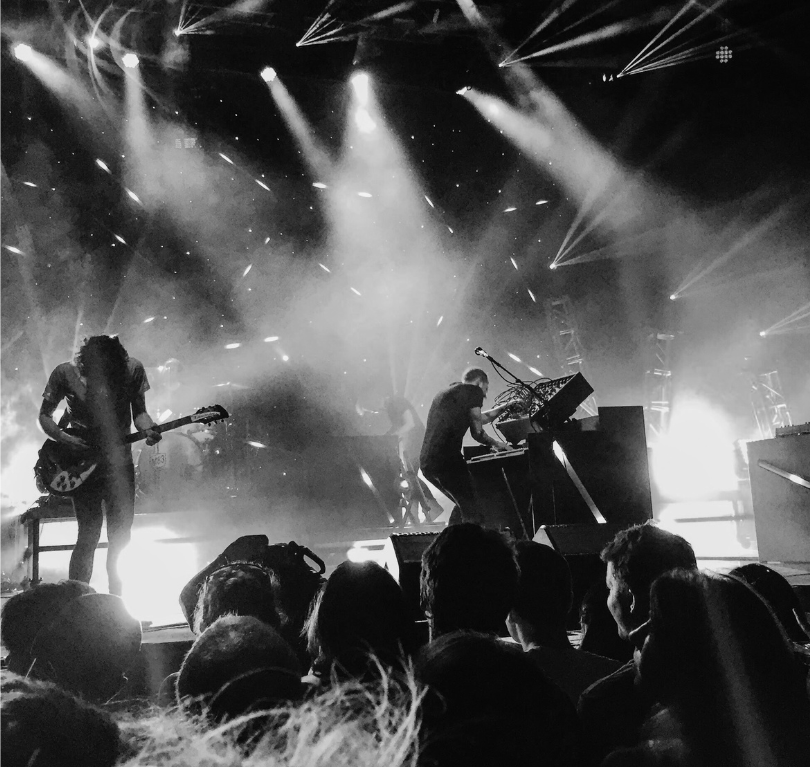 Untitled (Website) band playing on stage