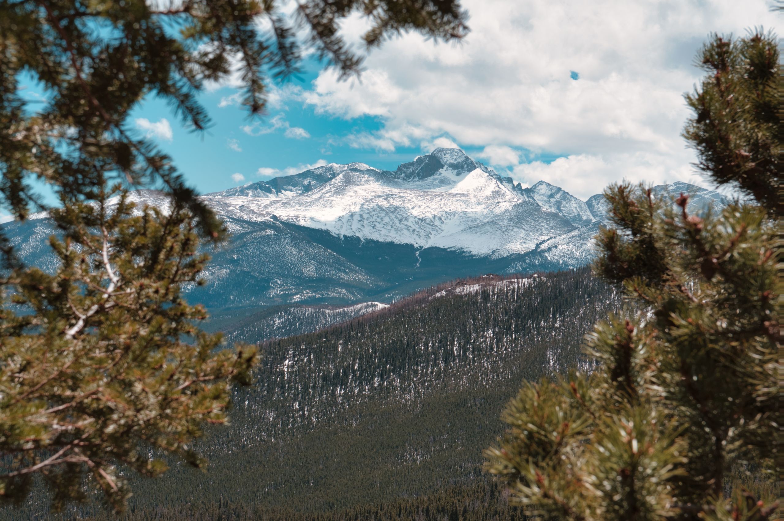 Long's,Peak,In,Rocky,Mountain,National,Park